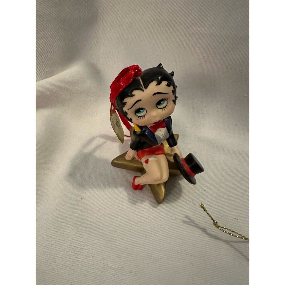 Set of 4 Vintage Betty Boop Christmas Ornaments by Kurt S. Adler - Picture 5 of 5